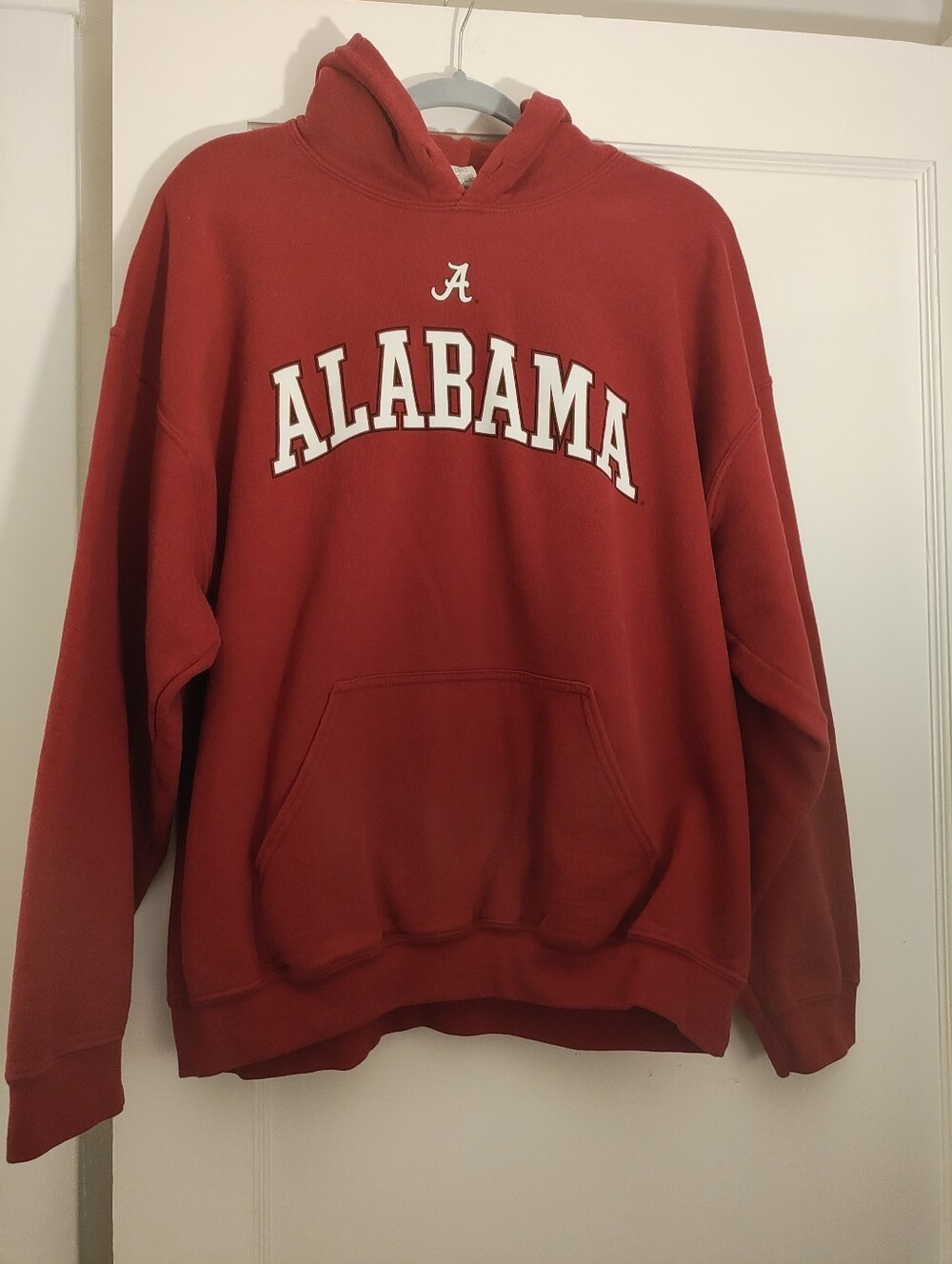Alabama Crimson Tide Hoodie XL Red Gildan Heavy Blend NCAA Football Roll Tide
